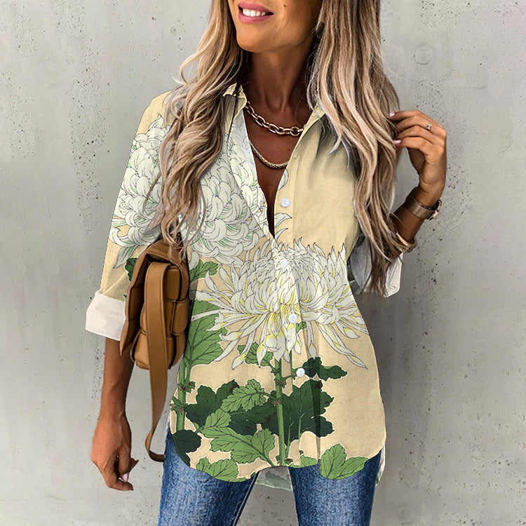 Chemise au design réfléchi