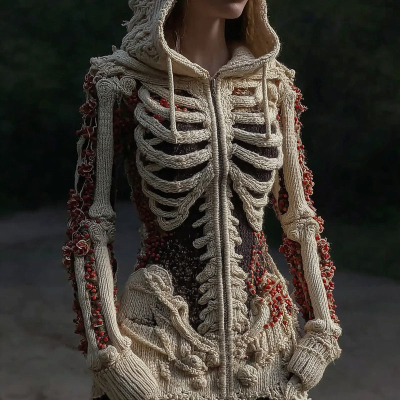 Cardigan au design réfléchi
