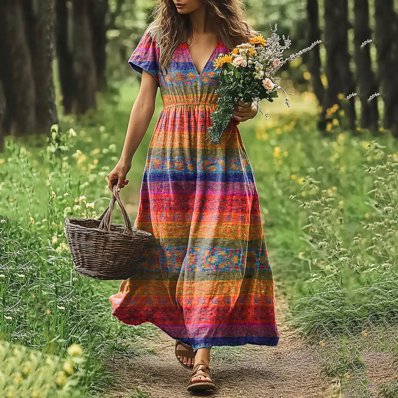 Robe au style vintage intemporel