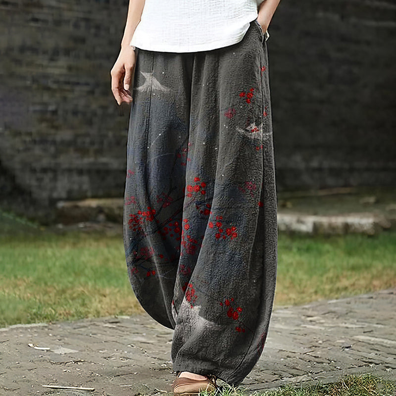 Pantalon au style vintage intemporel