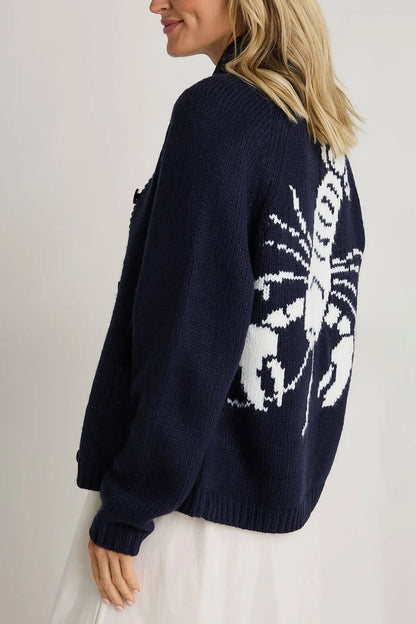 Cardigan d'inspiration vintage