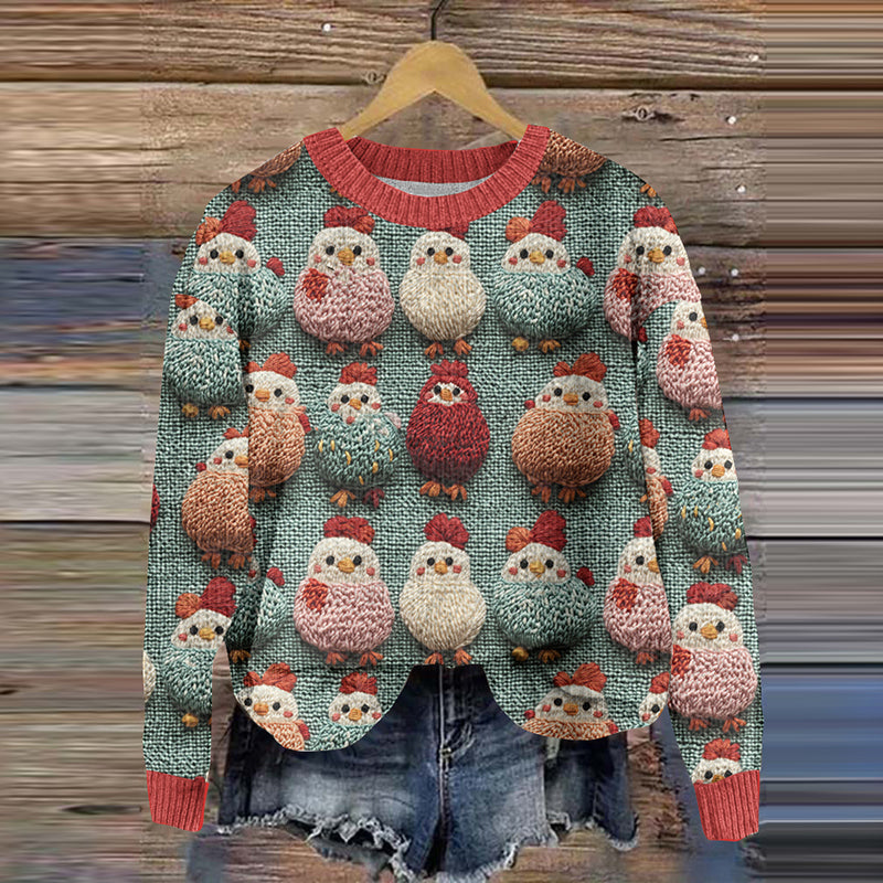 Pull au style vintage intemporel