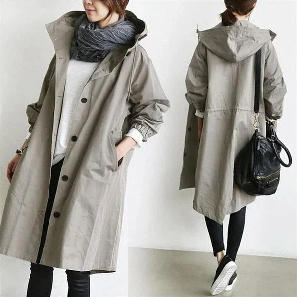 EP | veste longue outdoor avec capuche