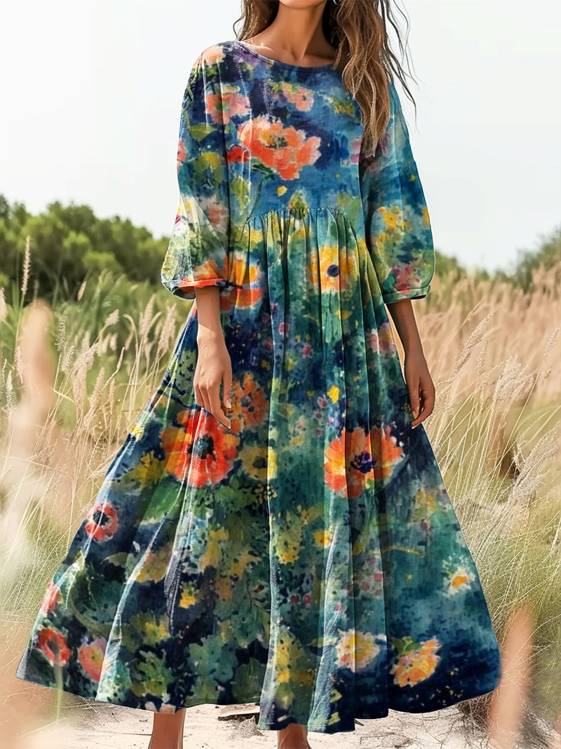 Robe au style vintage intemporel