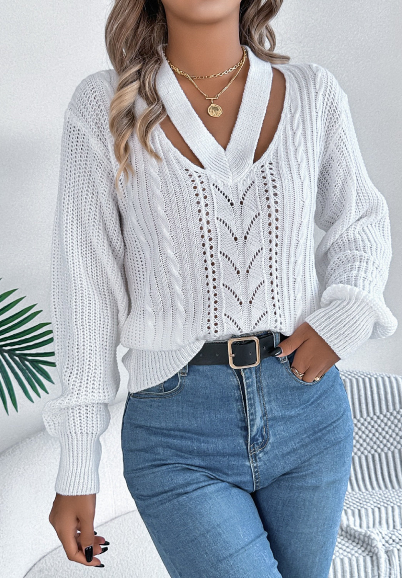 Pull au design classique