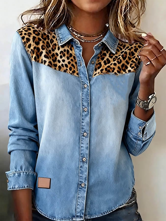 Chemise au style vintage intemporel