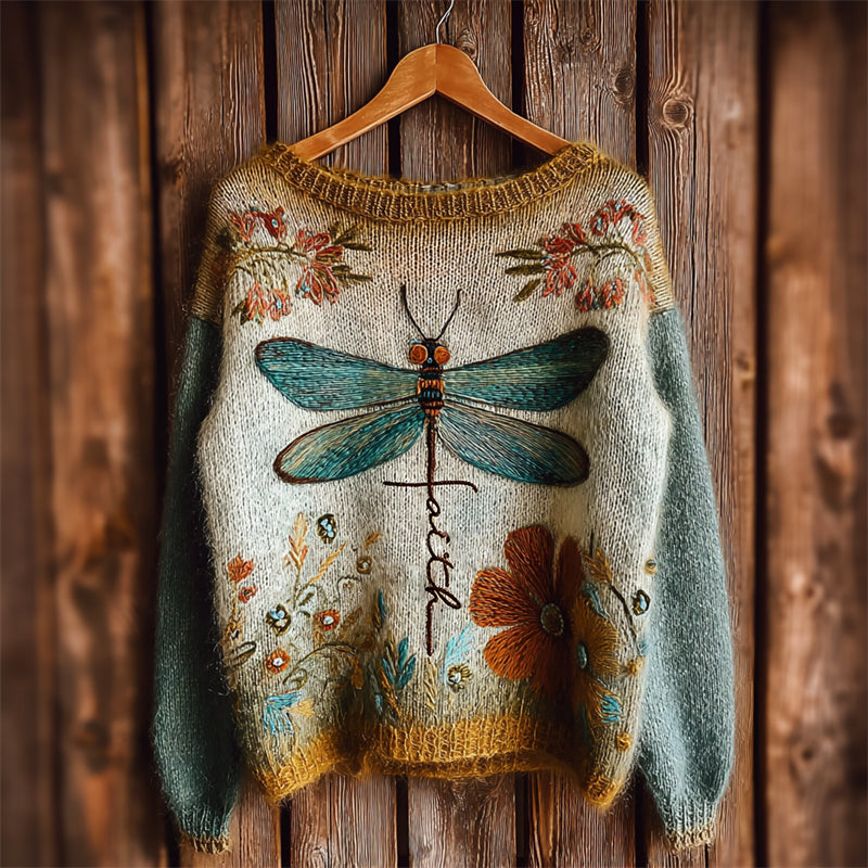 Pull au style vintage intemporel