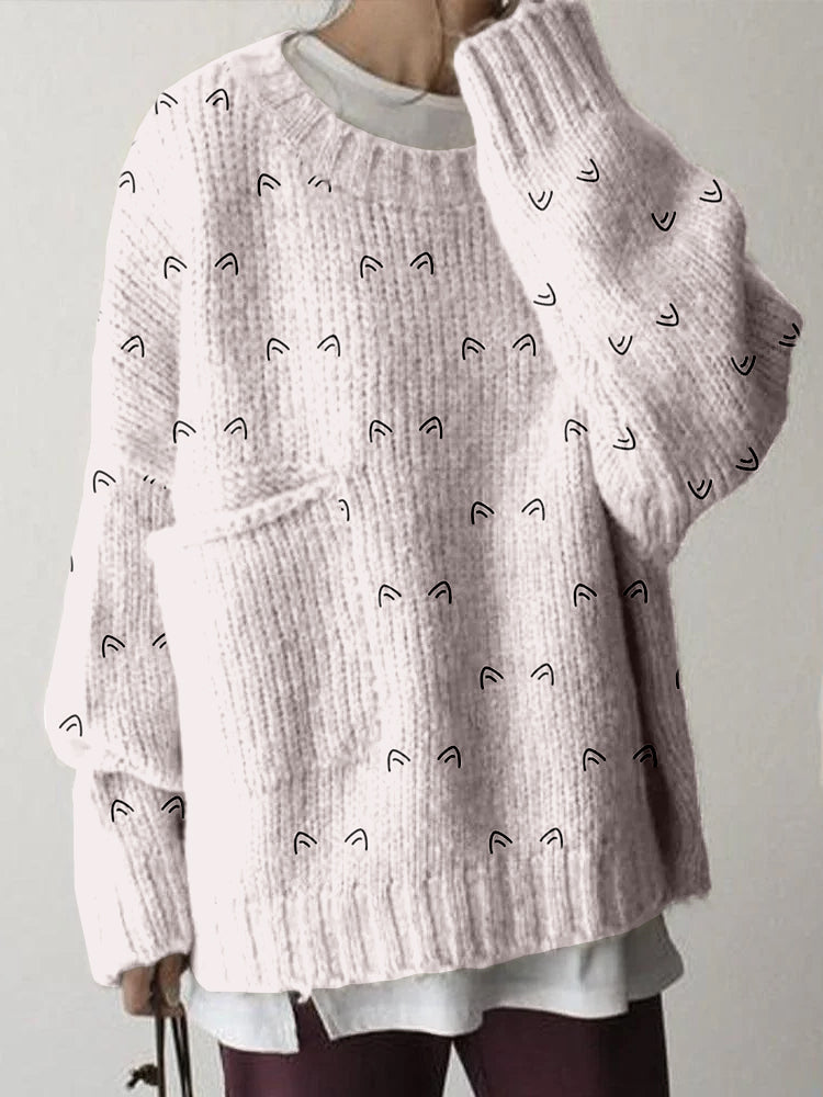 Pull vintage classique