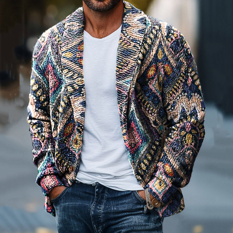 Cardigan au design réfléchi