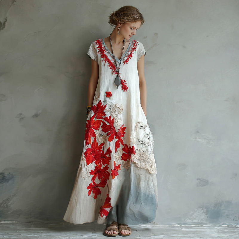 Robe magnifiquement confectionné