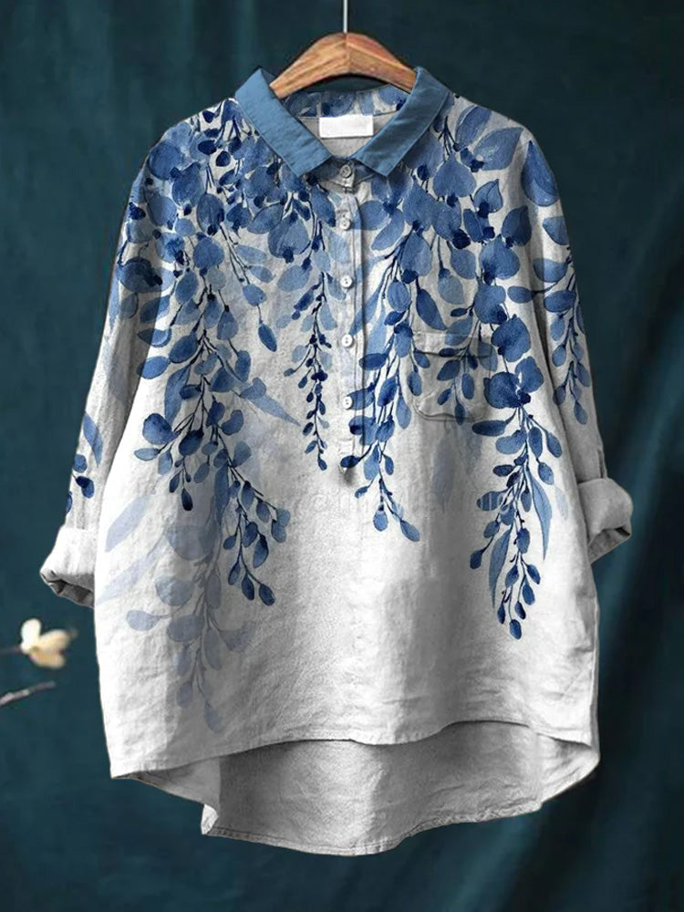 Chemise au style vintage intemporel