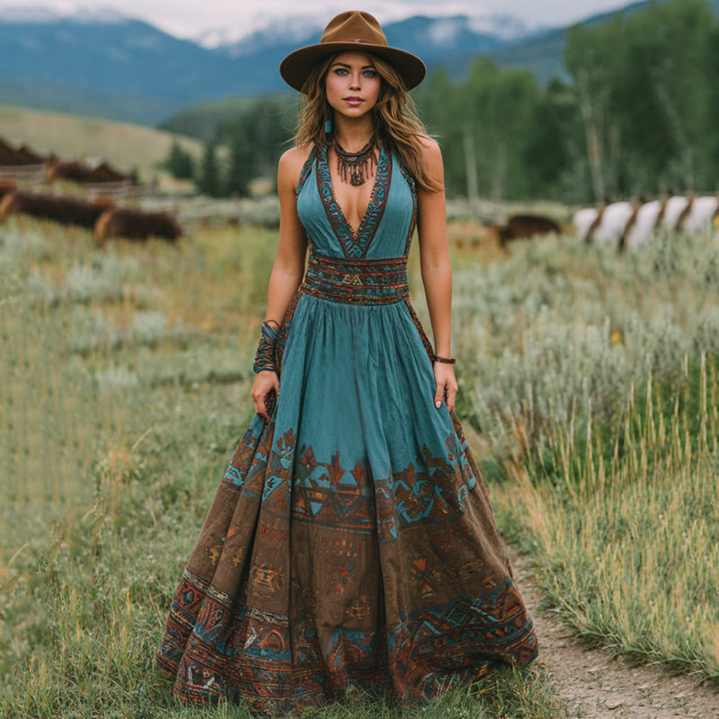 Robe au style vintage intemporel