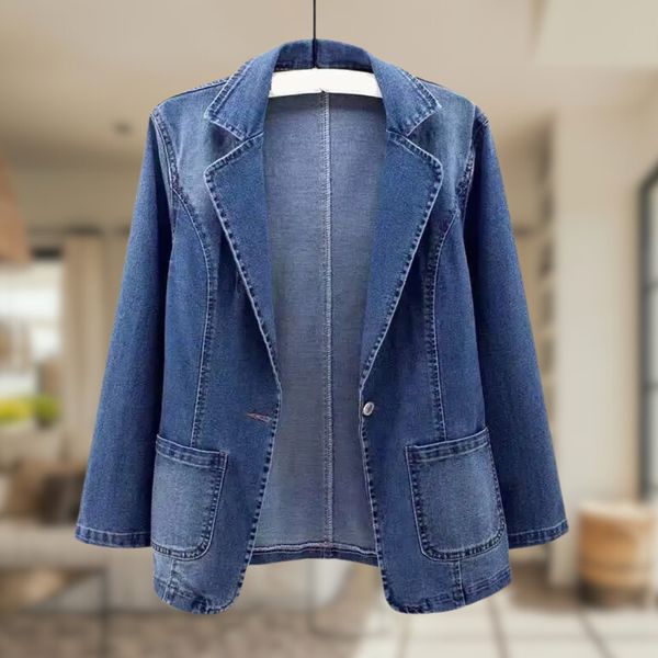 EP | Blazer denim pour femmes