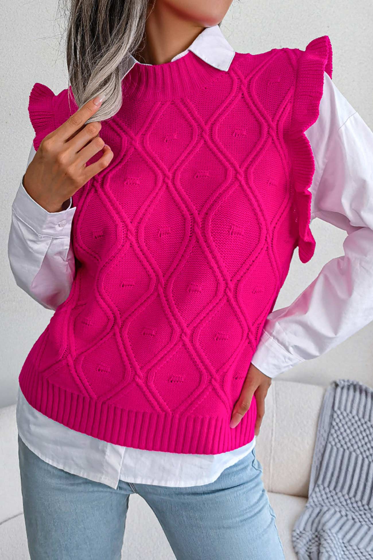 Pull au style vintage intemporel