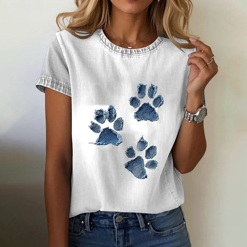 T-Shirt au design gracieux