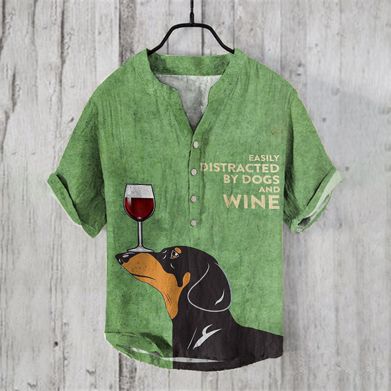 Chemise au design réfléchi