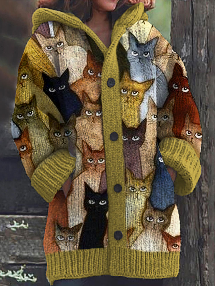 Cardigan au design réfléchi