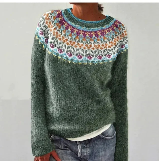 Pull au design réfléchi