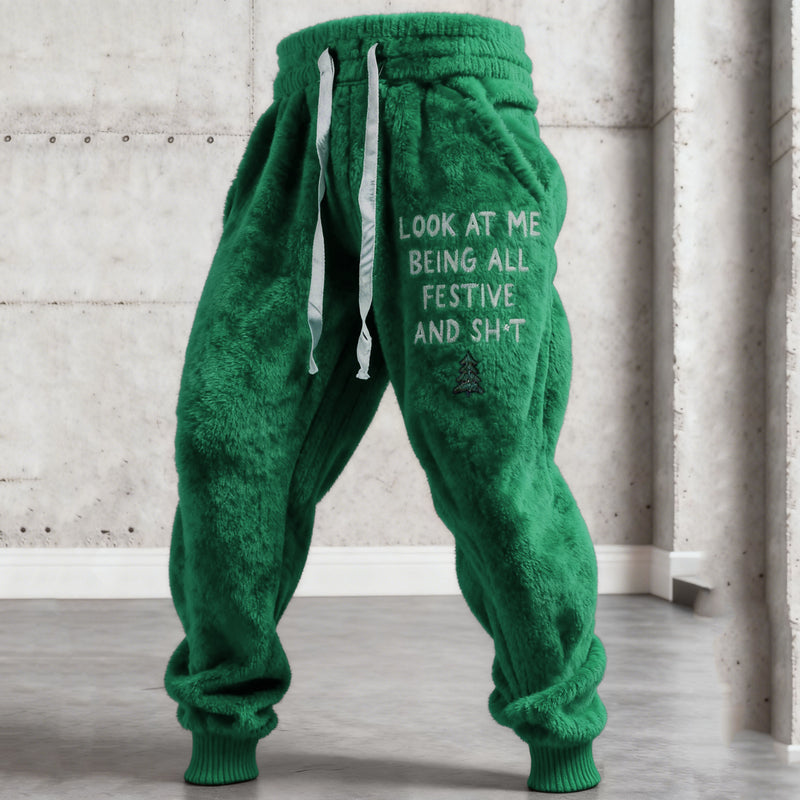 Pantalon au design réfléchi