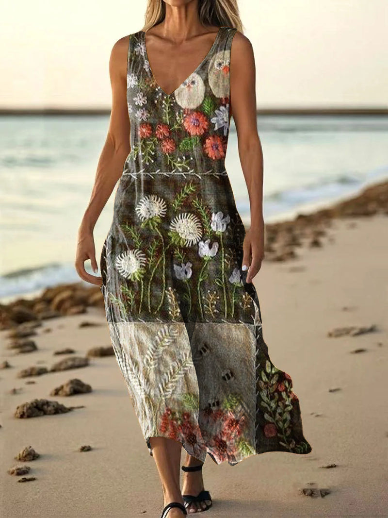 Robe au style vintage intemporel