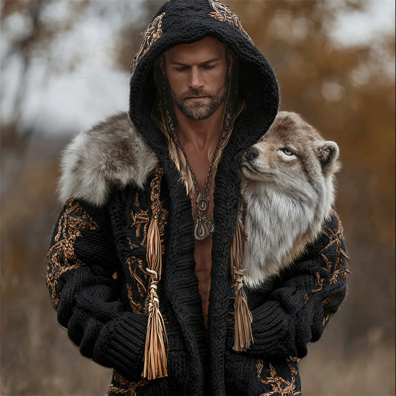 Cardigan au design réfléchi