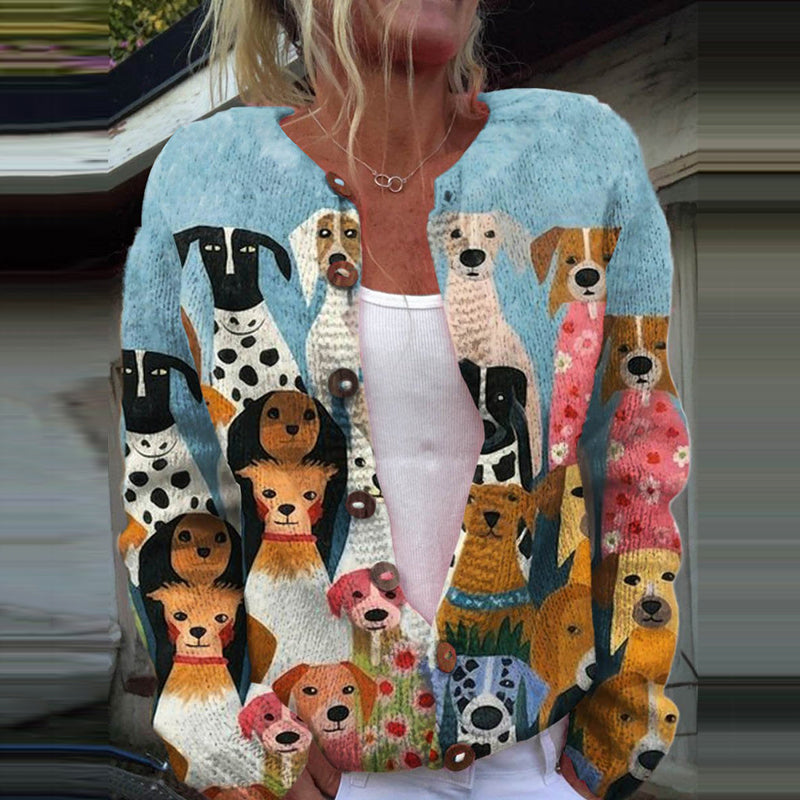 Cardigan au style vintage intemporel