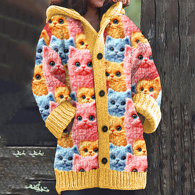 Cardigan au design réfléchi