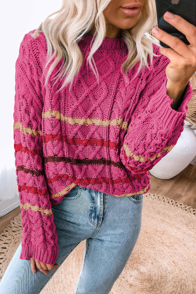 Pull au design réfléchi
