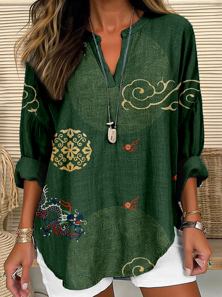 Chemise au design gracieux
