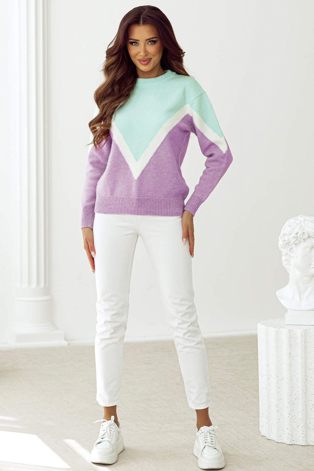 Pull au design classique