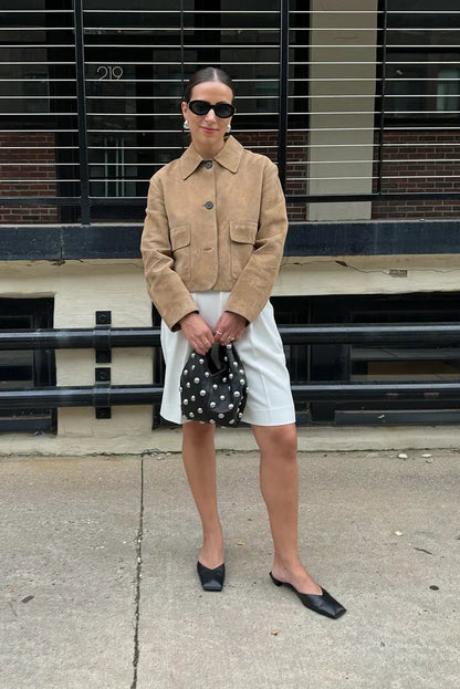 Veste au design gracieux