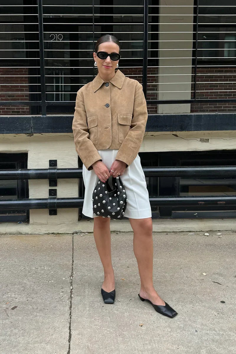 Veste au design gracieux