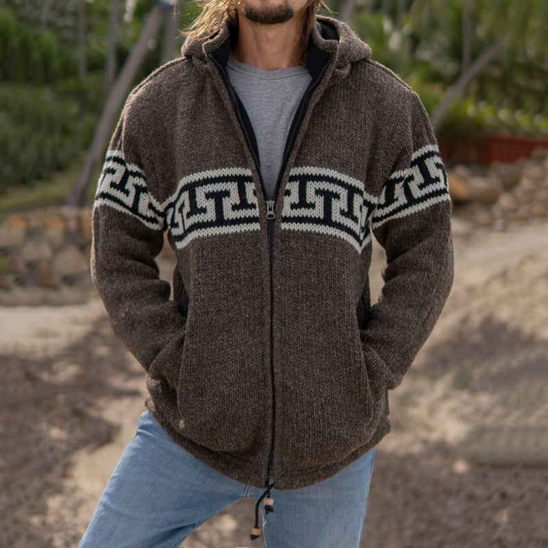 Cardigan au design réfléchi