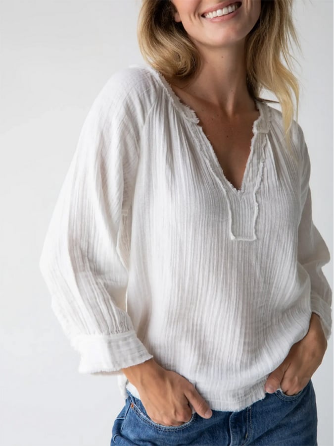 Chemise au style vintage intemporel