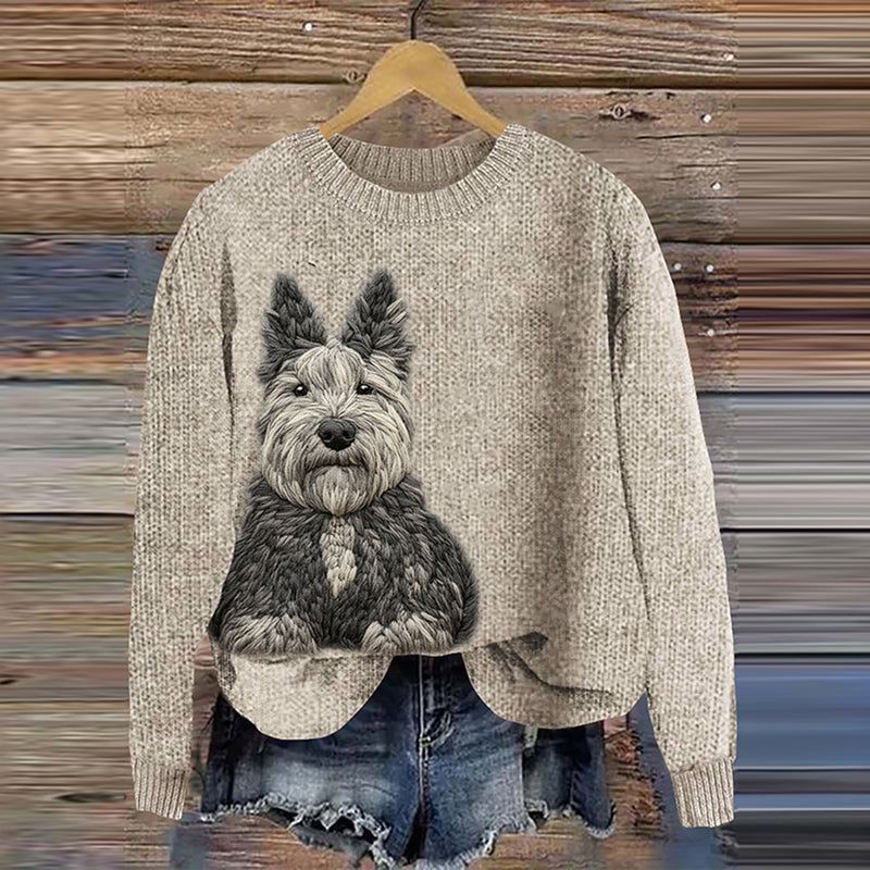 Pull au style vintage intemporel