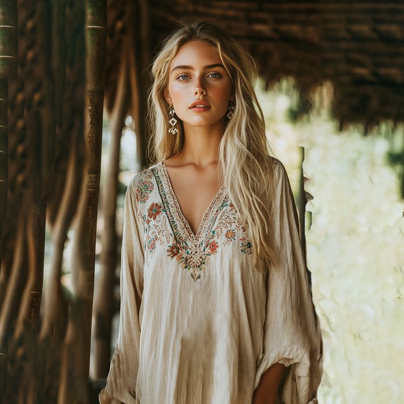 Chemisier au design classique