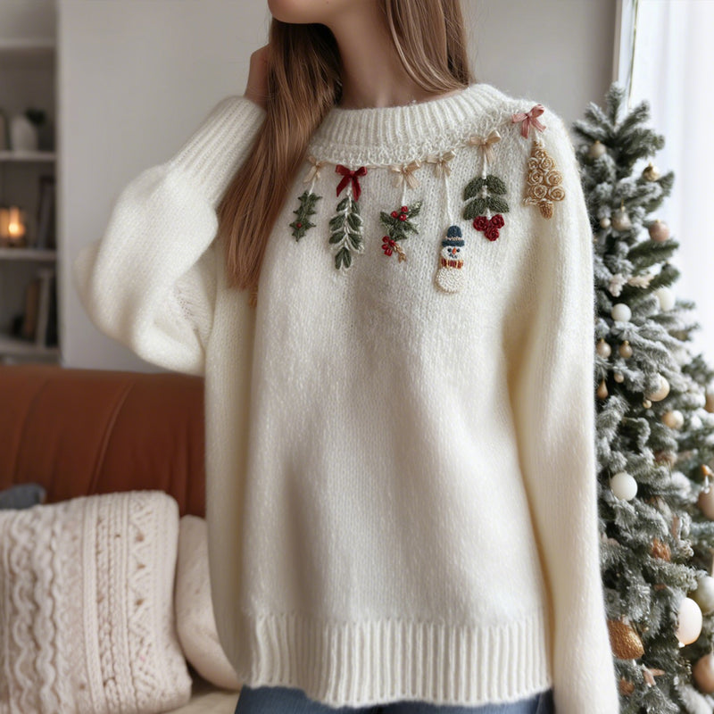 Pull au design réfléchi