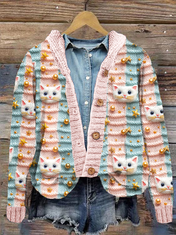 Cardigan au style vintage intemporel