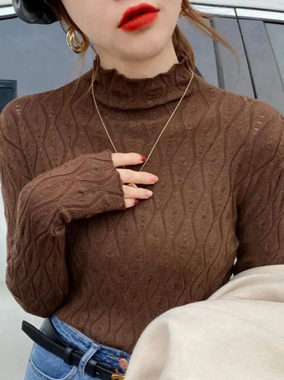 Pull au design classique