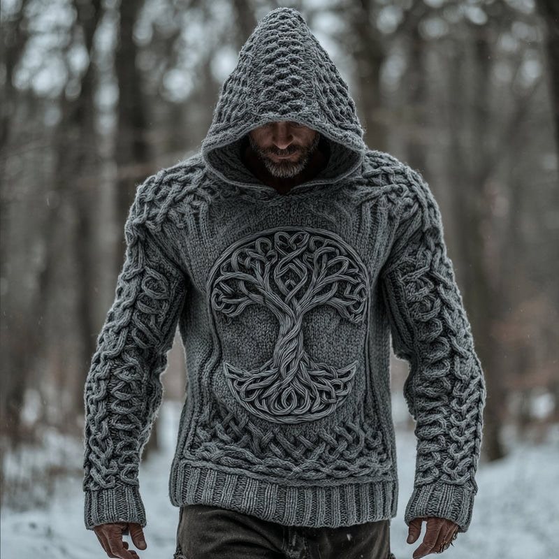 Pull au design réfléchi
