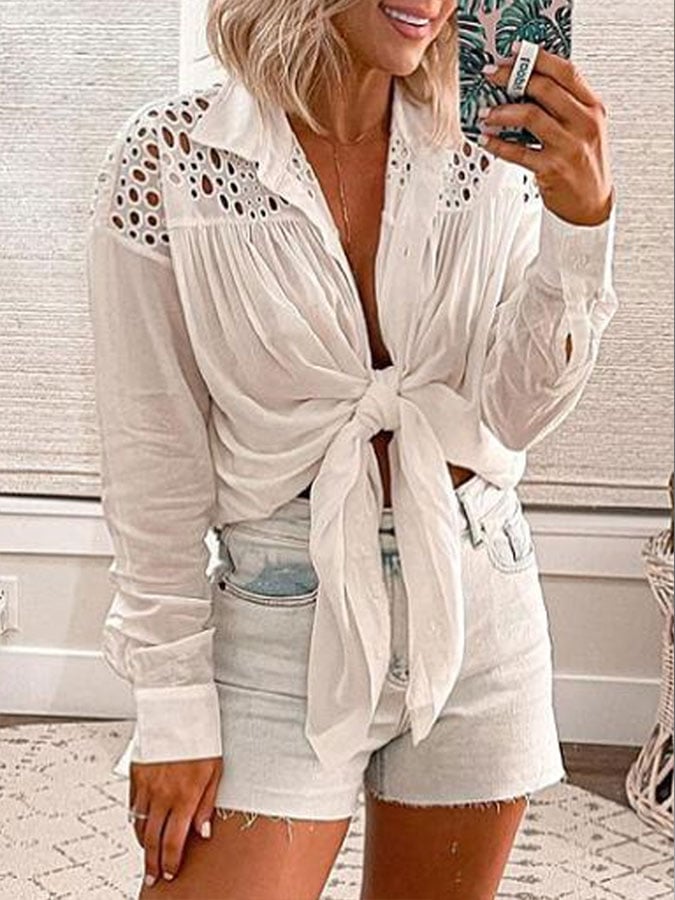 Chemise au design classique