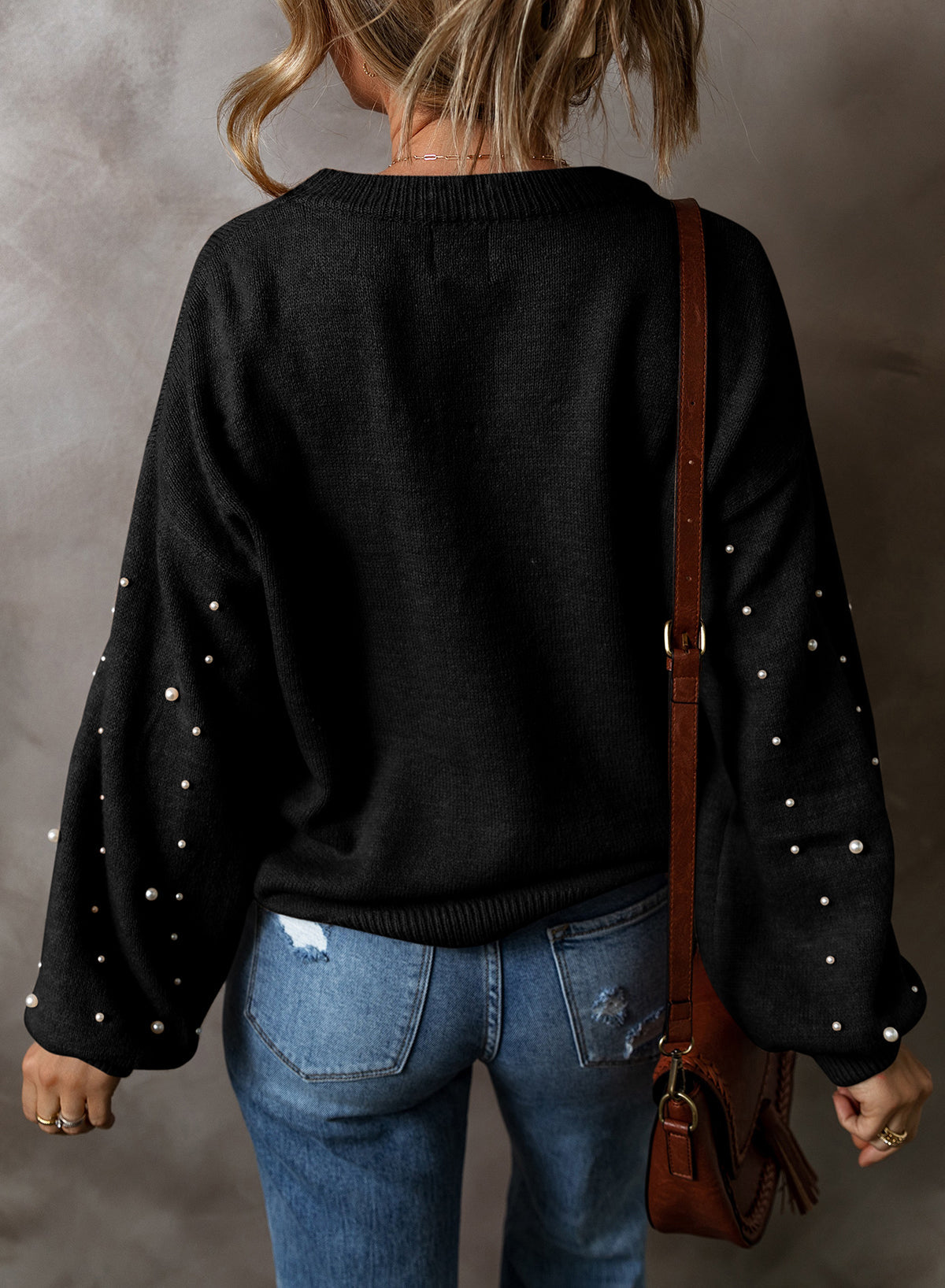 Pull au design réfléchi