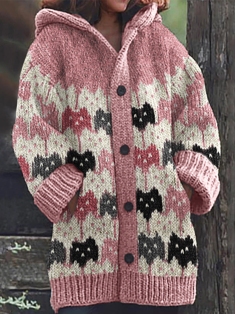 Cardigan au style vintage intemporel