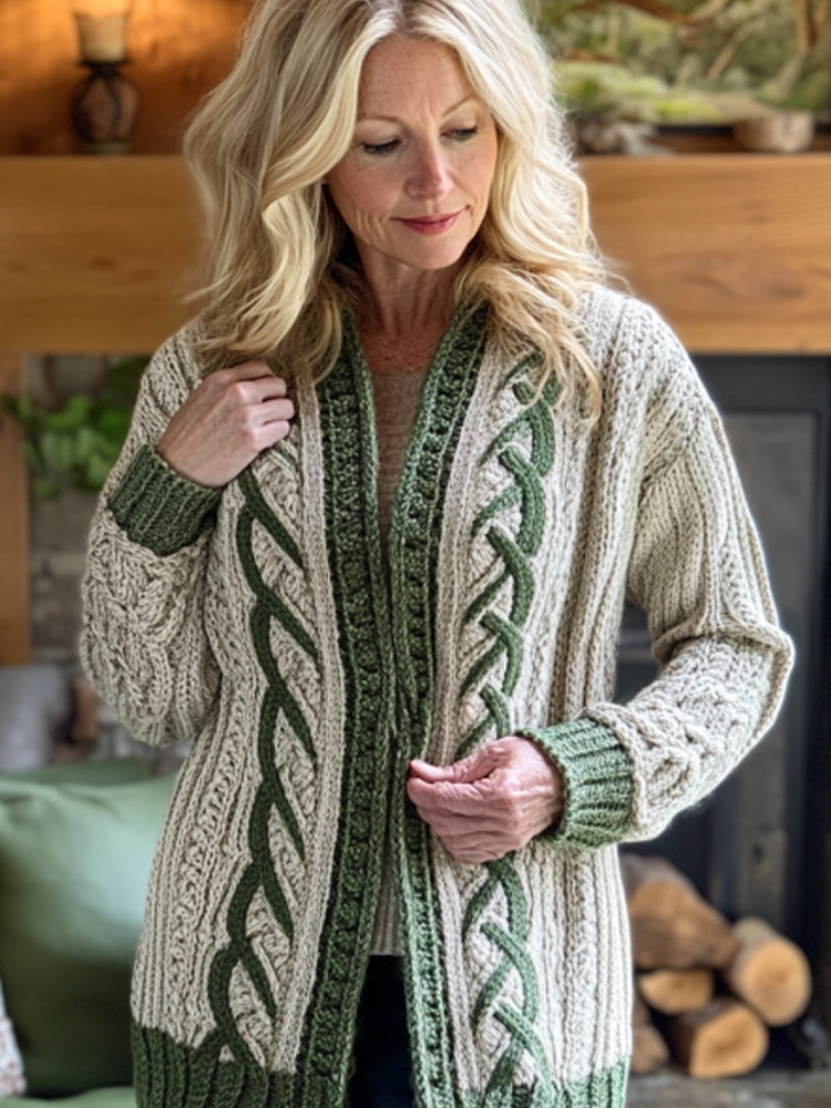 Cardigan au design classique