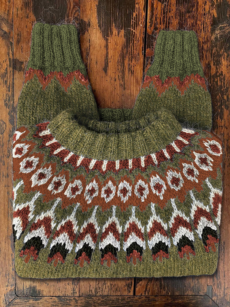 Pull vintage classique