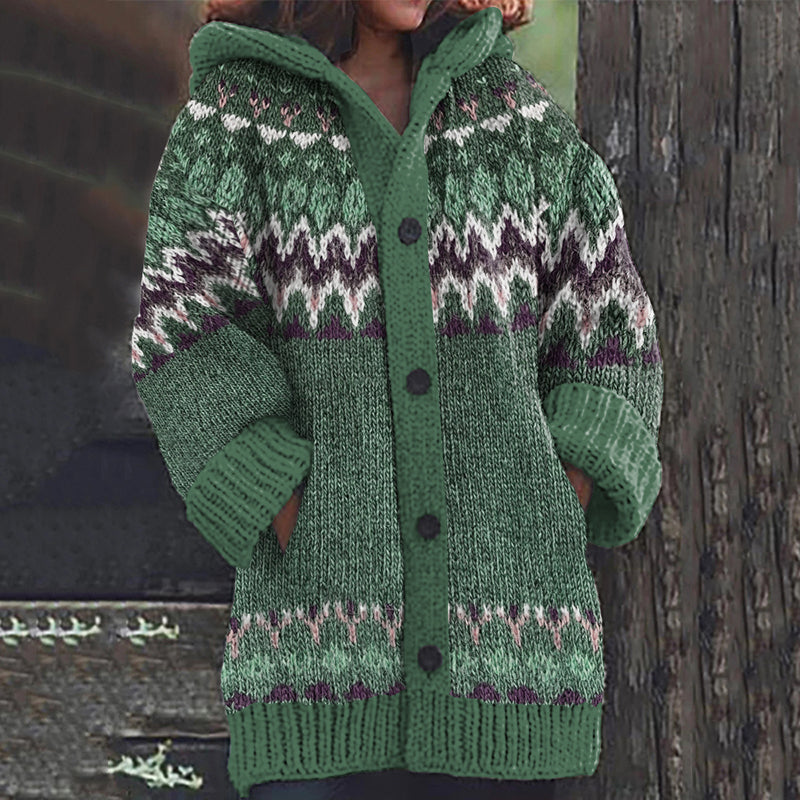 Cardigan au design réfléchi