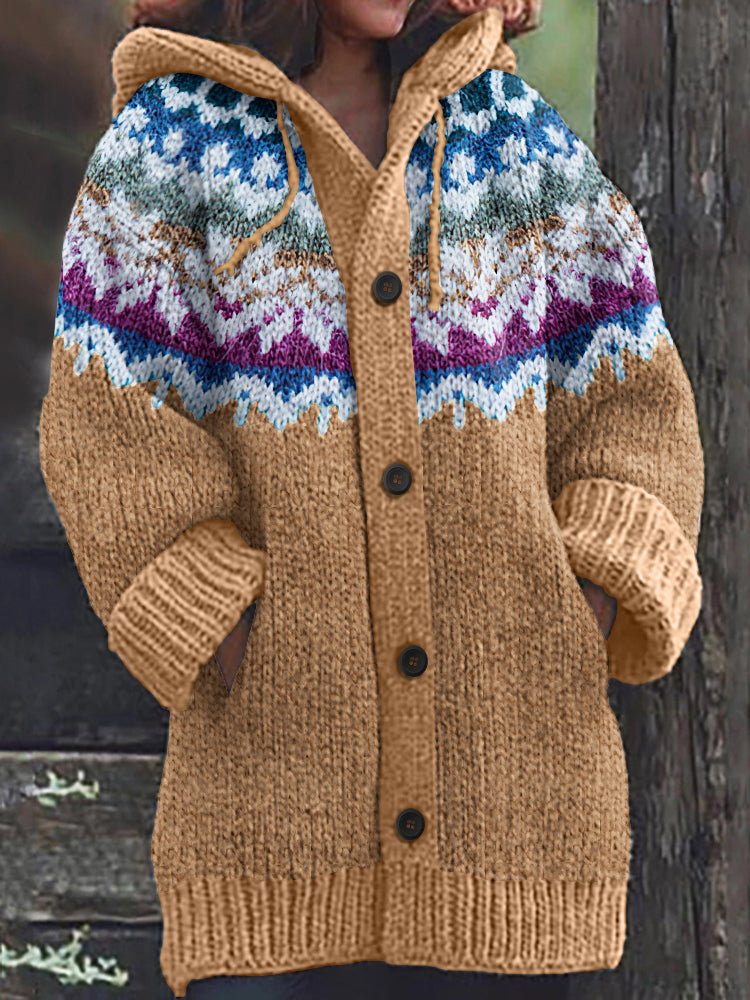 Cardigan au style vintage intemporel