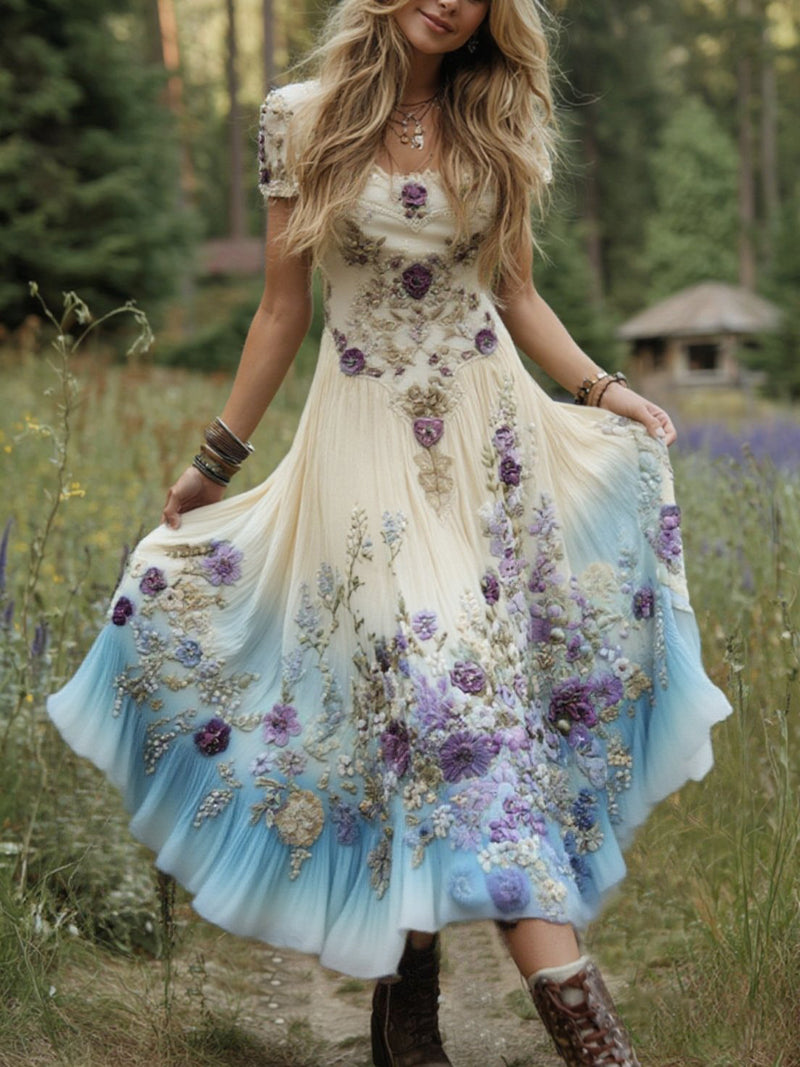 Robe magnifiquement confectionné