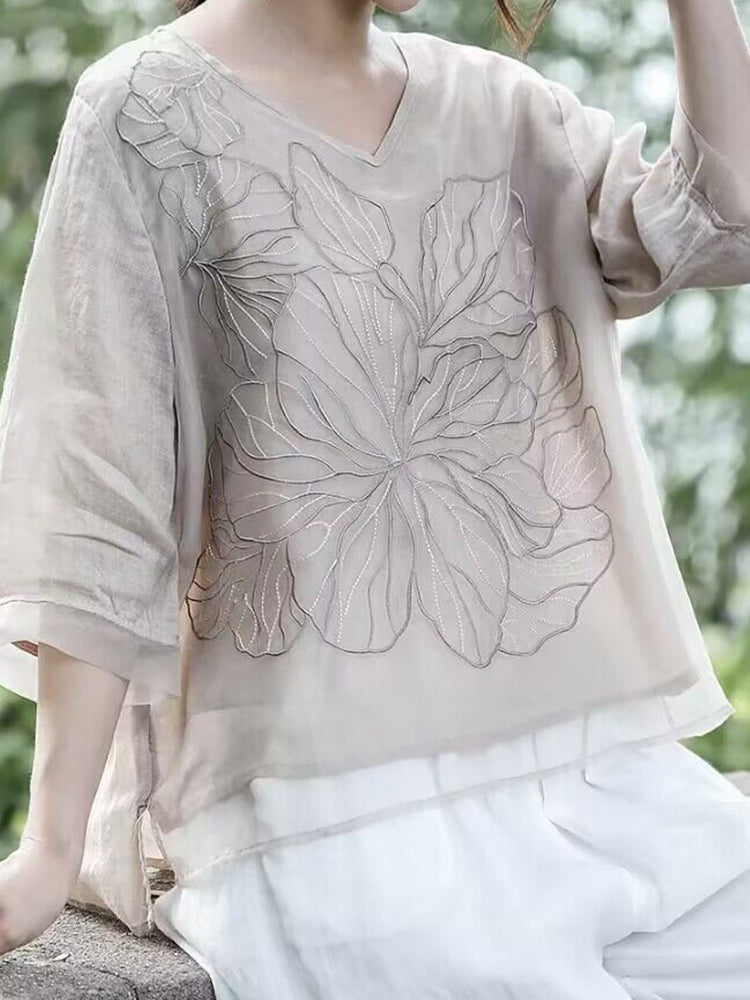 Chemise au style vintage intemporel