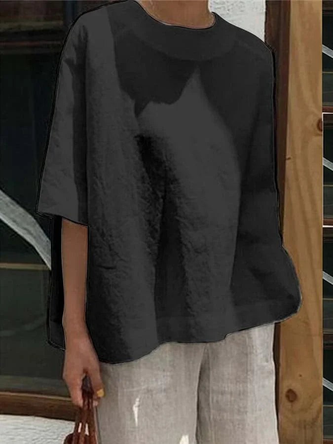 SL | Débardeur confortable et décontracté à col rond